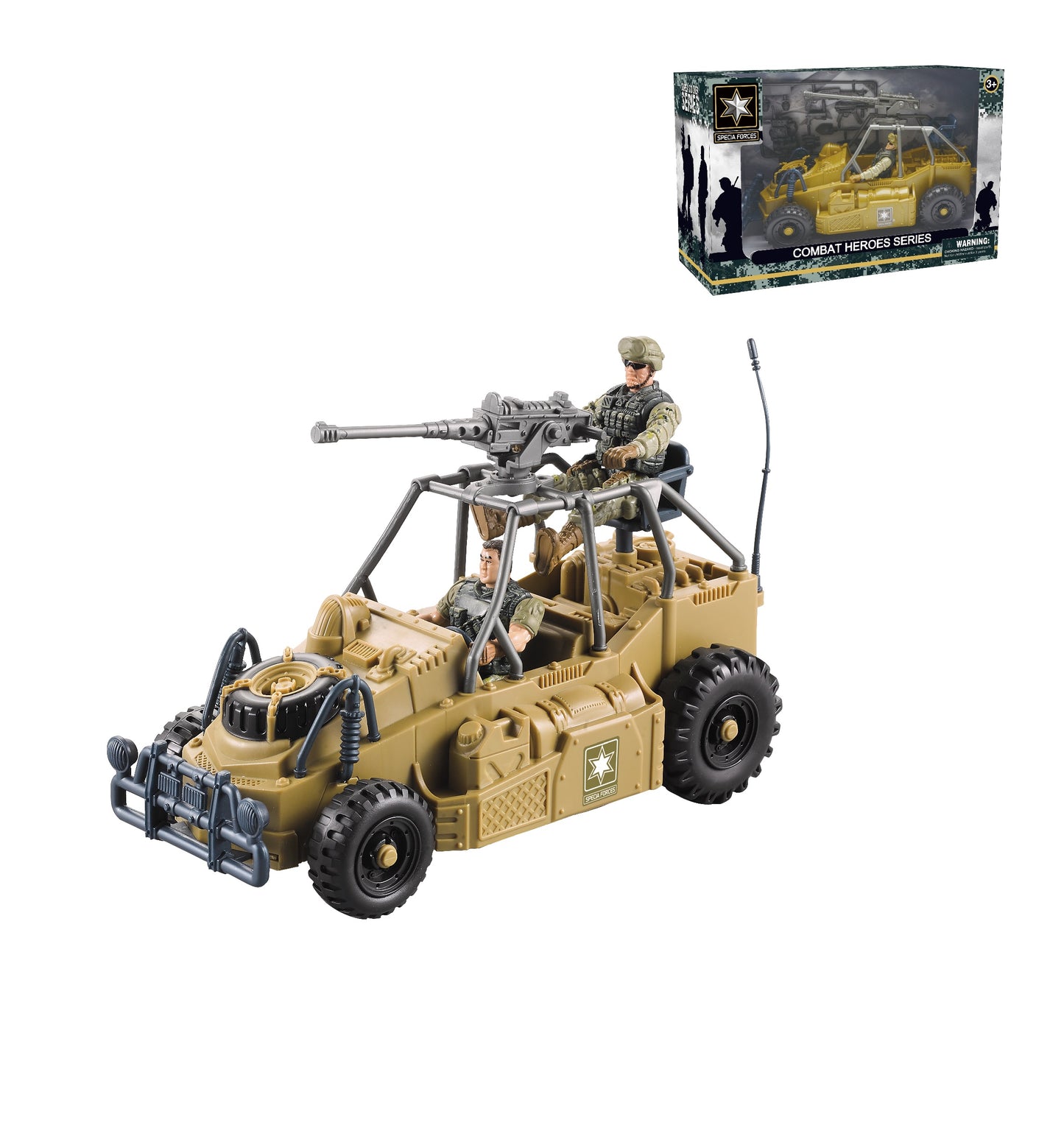 TOYBILLION Military Truck with Soldier Army Man