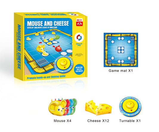 TOYBILLION Mouse and Cheese Board Game