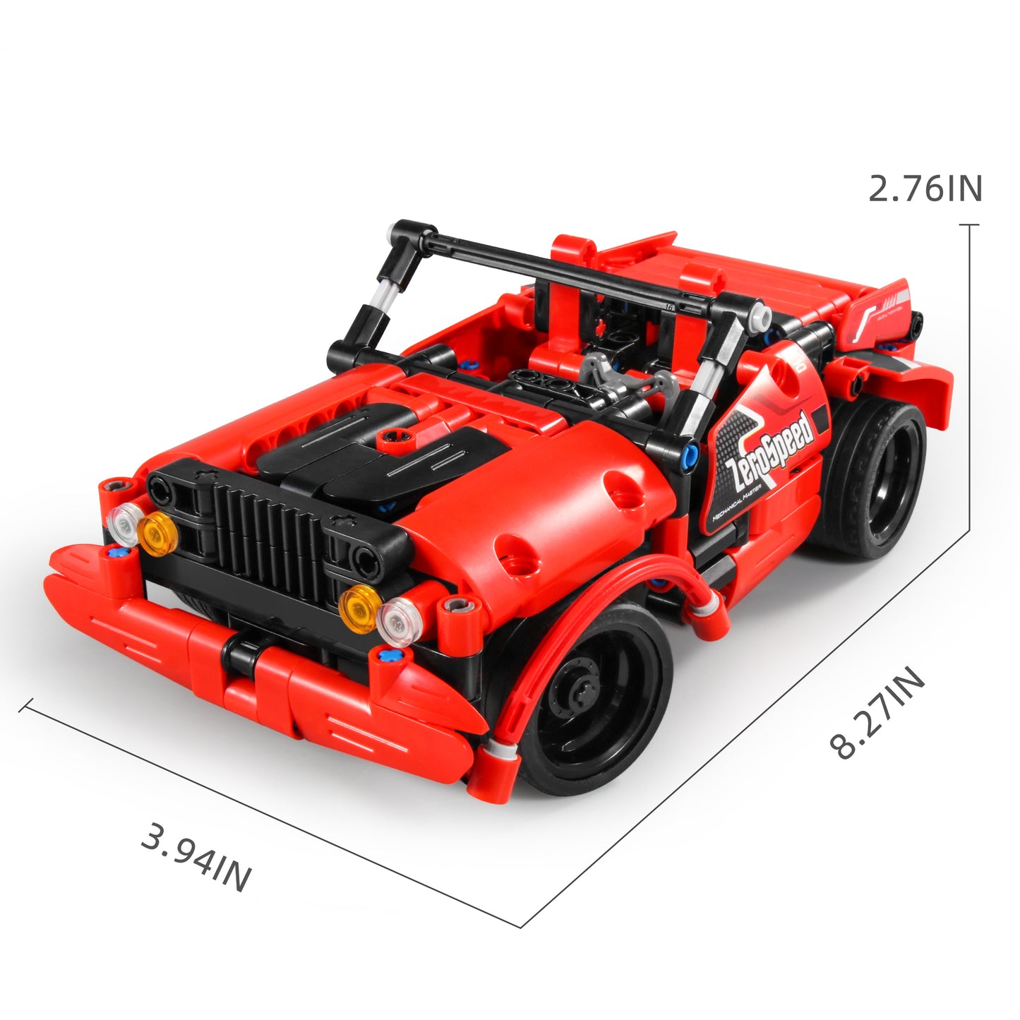 TOYBILLION 2-in-1 Remote Control Supercar Building Kits (341PCS) -No.8025