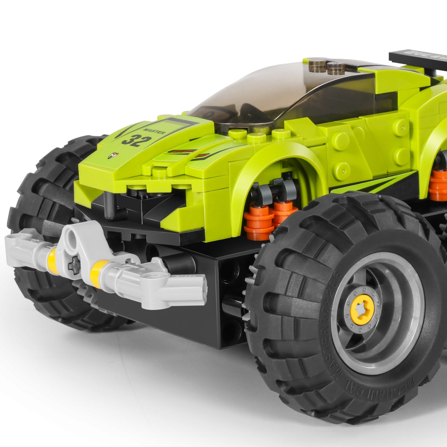 TOYBILLION Coding Remote Control Monster Truck Building Kits (149PCS) -No.8032