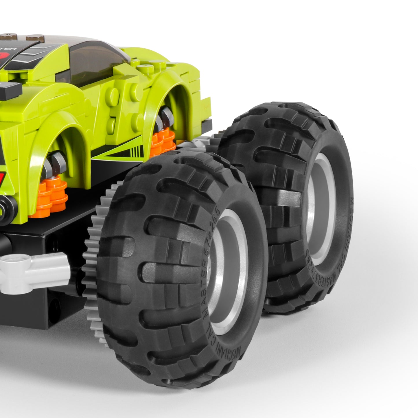 TOYBILLION Coding Remote Control Monster Truck Building Kits (149PCS) -No.8032