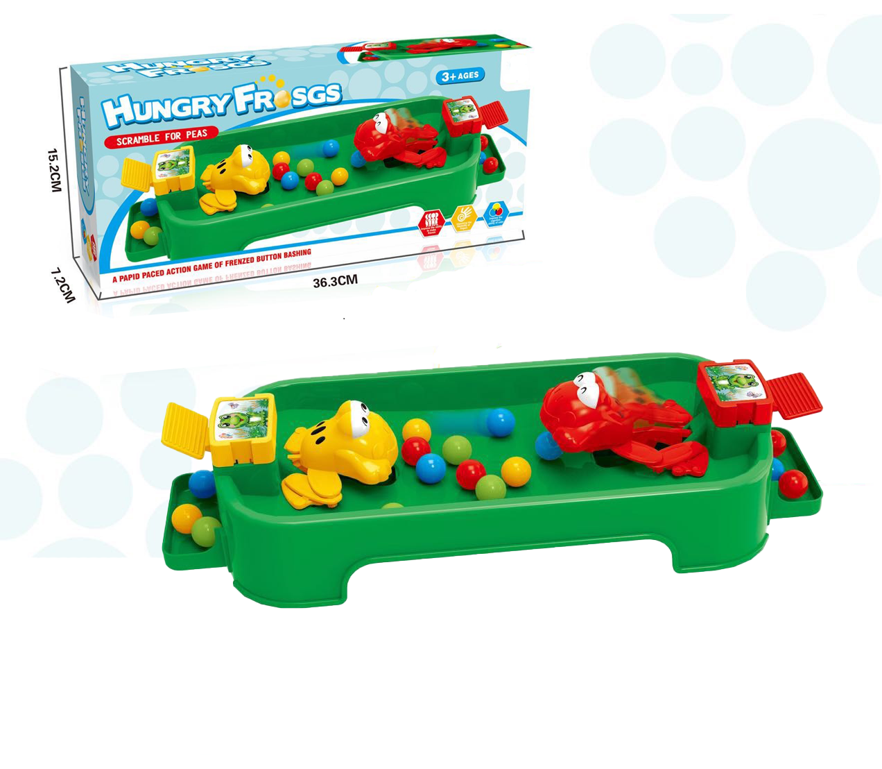 TOYBILLION Hungry Frog Game - Board Game