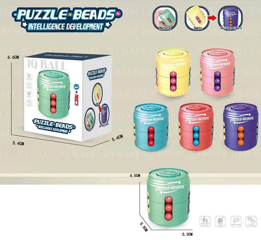 TOYBILLION Cans Magic Bean Cube Fingertip Spinner Toys