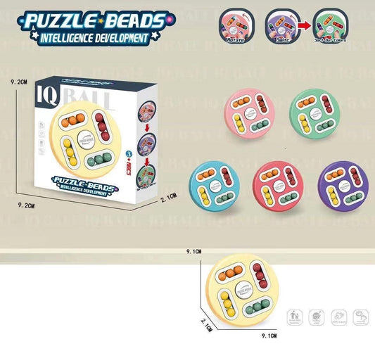 TOYBILLION Circle Rotating Magic Bean Spinner Puzzle Toy